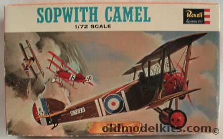 Revell 1/72 Sopwith Camel, H628-49 plastic model kit
